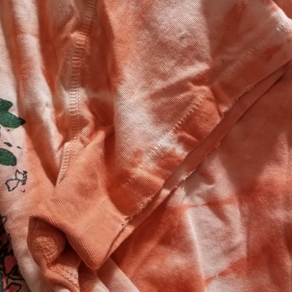 Madeworn Grateful Dead Distressed Tie Dye Relax T-ShirtSize S Red Orange - Picture 6 of 10